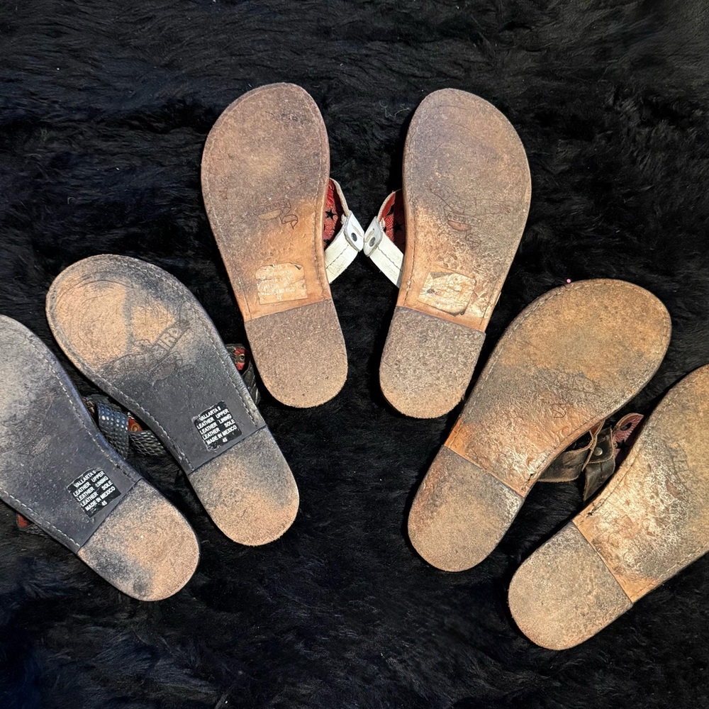 Freebird by Steven Vallarta Sandals- 3 Pairs Size: 8 - Picture 5 of 8